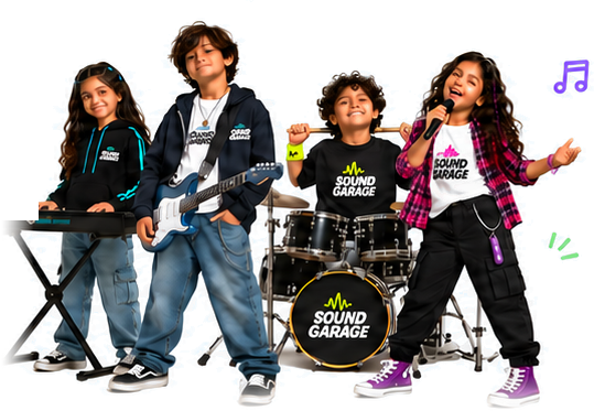 Young musicians band